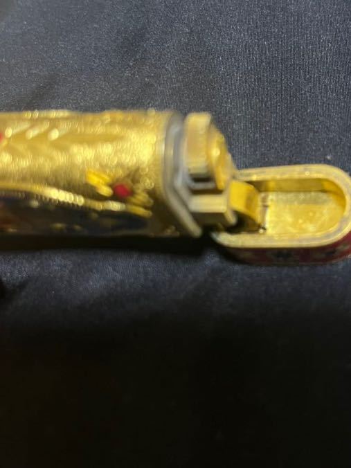 Cartier カルティエ lighter ライター 18K Gold Filled GF 金張り rare レアデザイン 着火可　ロイキング_画像2