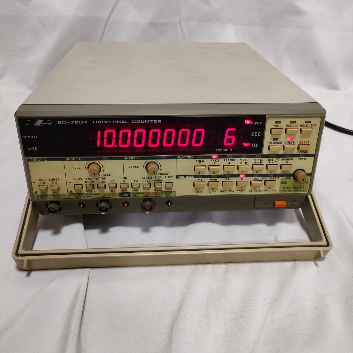 6930円 高安定タイムベース 恒温槽内蔵 ユニバーサルカウンター 6930円 高安定タイムベース 恒温槽内蔵 ユニバーサルカウンター