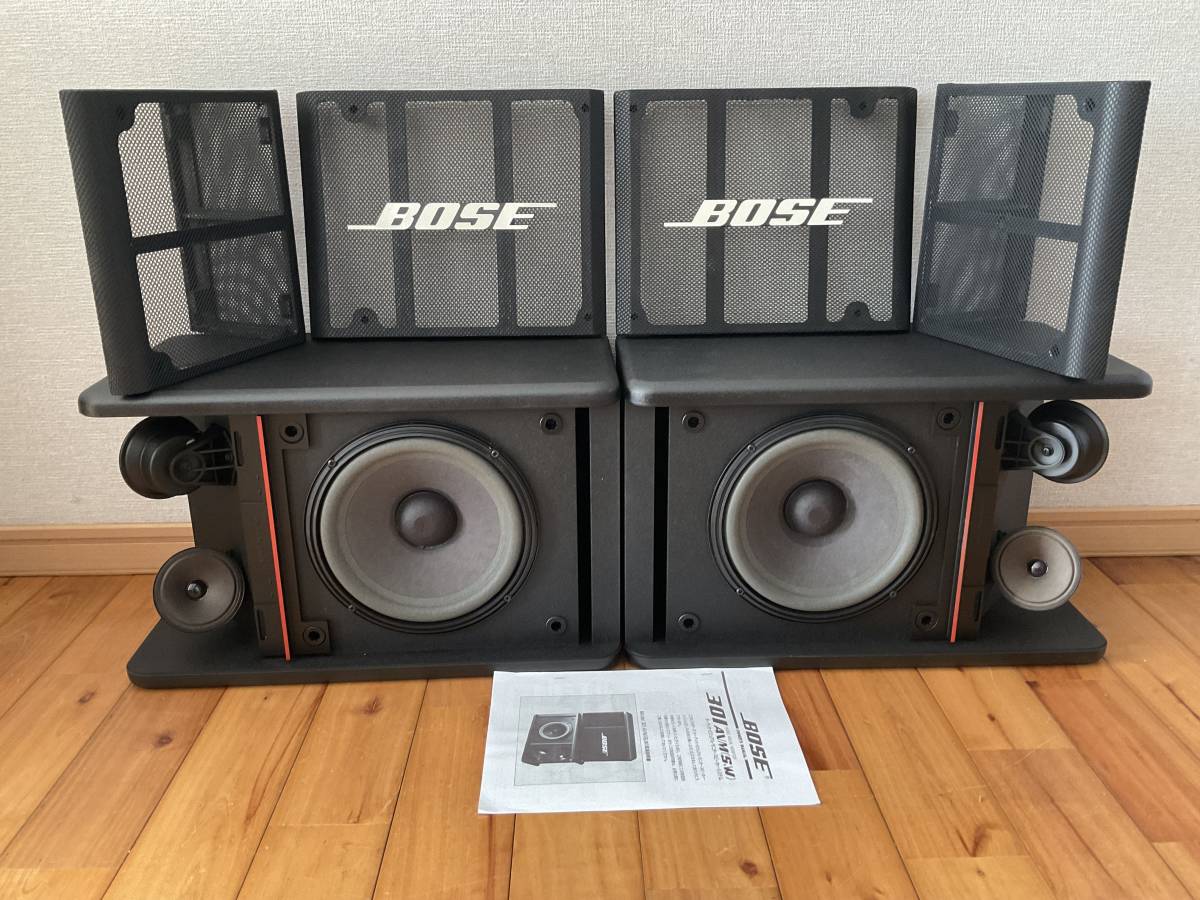 美品★即決★ BOSE 301AV MONITOR ★スピーカーペア ★ネット新品交換★説明書付★10日間保証_画像1