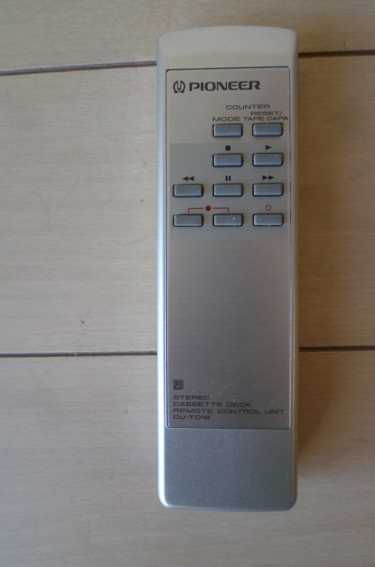 PIONEER Pioneer *CU-T018 stereo audio equipment remote control 