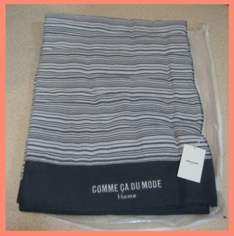 * Comme Ca Du Mode Home * cotton half Kett * gray 100×140