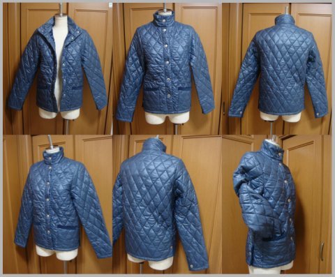 おススメ!□CANTERBURY□カンタベリーキルトジャケット□紺 L おススメ!□CANTERBURY□カンタベリーキルトジャケット□紺 L