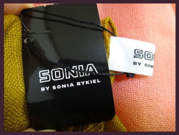 買い誠実 ☆SONIA BYソニアリキエル・3色マフラーストール・ピン付