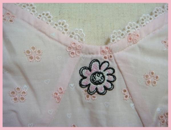 * Tsumori Chisato * cotton race camisole * pink M