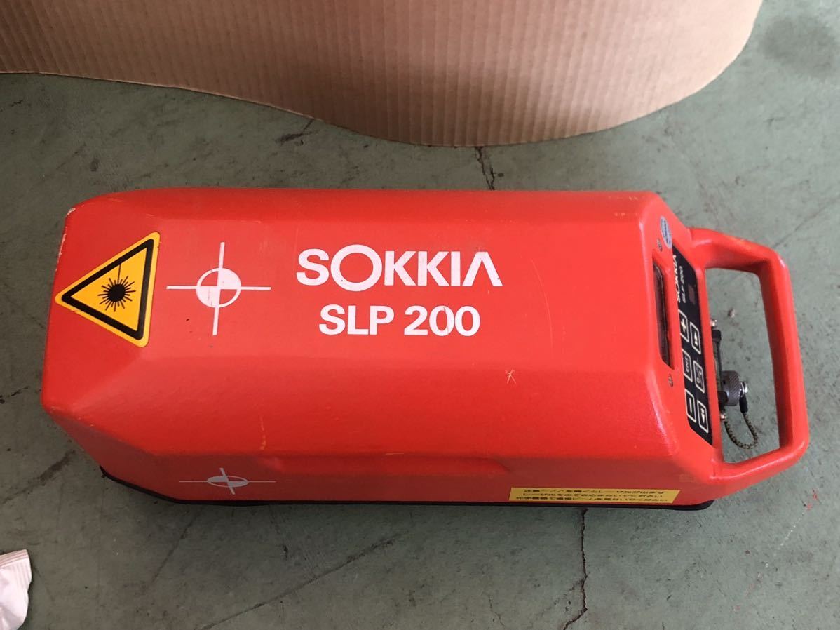 d♪w 通電OK！ ソキア パイプレーザー slp200 測量器 SOKKIA 工具 _画像5