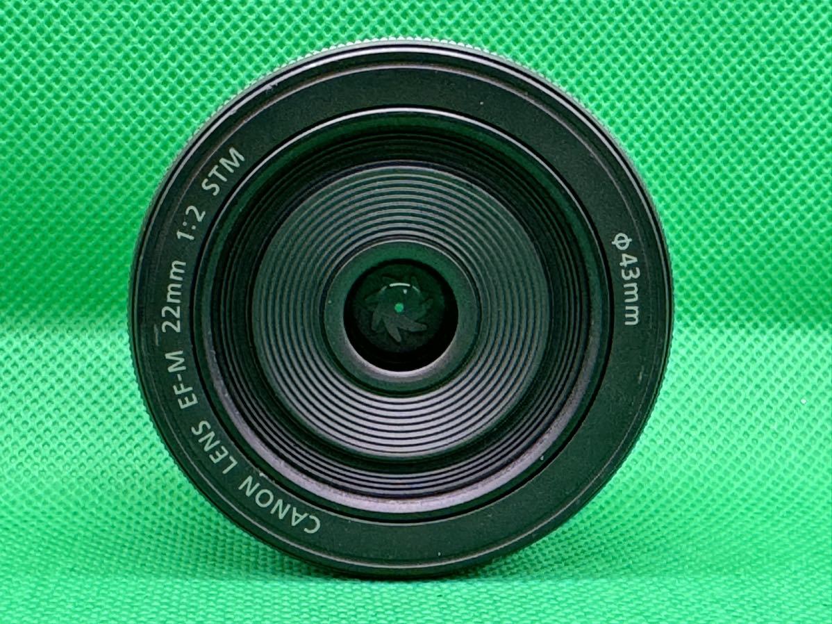 津 aw Canon EF-M 22mm F2 STM 0212020007729 ミラーレス カメラレンズ 中古品 キャノン 同梱可_画像2