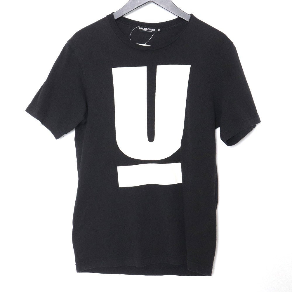 UNDERCOVER UロゴTシャツ Mサイズ ブラック アンダーカバー 半袖カットソー_画像1