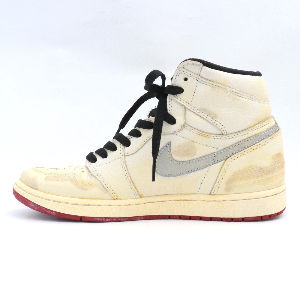 NIKE × NIGEL SYLVESTER AIR JORDAN1 RETRO HIGH OG 26.5cm ベージュ BV1803 106 ナイキ ナイジェル シルベスター_画像3