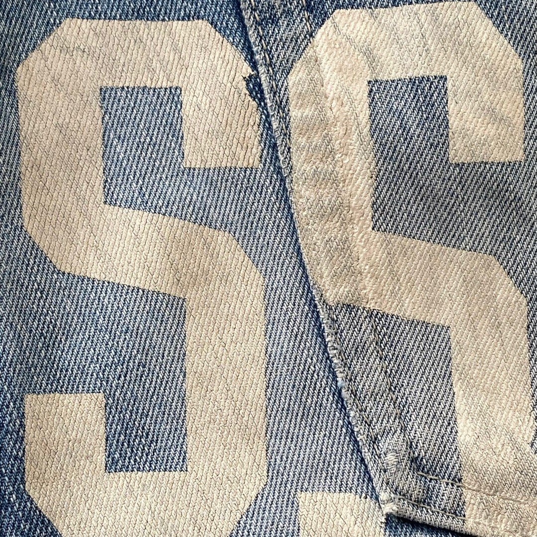 STUSSY ROUGH&RUGGED DENIM バックロゴ ジーンズ デニムパンツ サイズ32 インディゴ ステューシー ラフアンドラゲッド_画像7