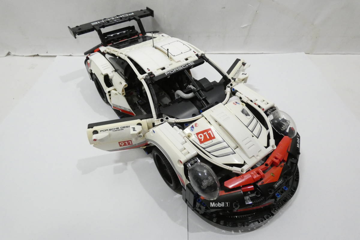 5984K/【1円～】LEGO TECHNIC レゴ テクニック 42096 ポルシェ 911 RSR 組立済 現状/完成品_画像5