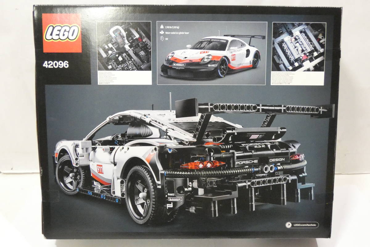 5984K/【1円～】LEGO TECHNIC レゴ テクニック 42096 ポルシェ 911 RSR 組立済 現状/完成品_画像3