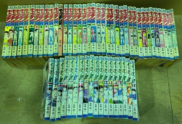 漫画　全巻　キャプテン翼　1～37巻　ワールドユース編　1～18巻　高橋陽一　セット　コミック　サッカー　キャプ翼_画像1