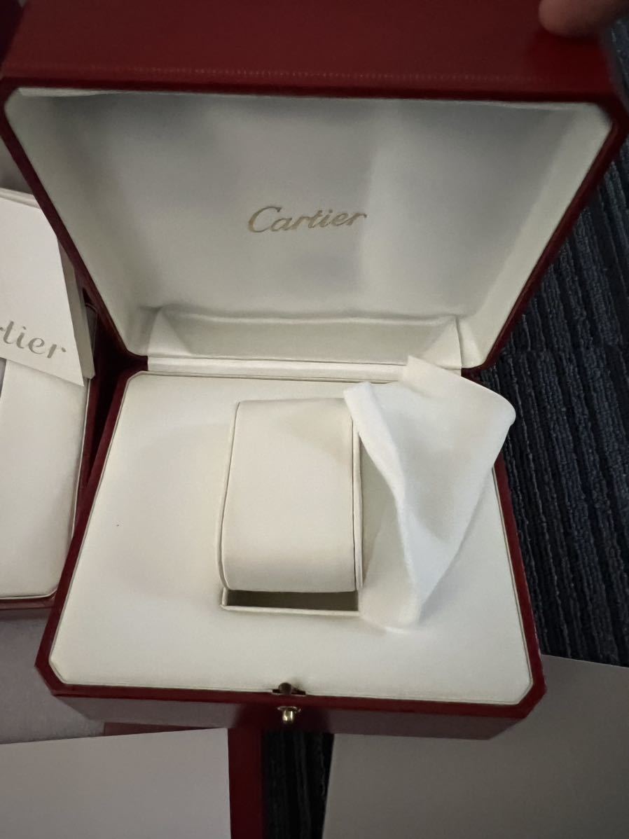 美品　正規品　Cartier カルティエ 　空箱　BOX　ブレスレット　腕時計　ケース　二つセット_画像3