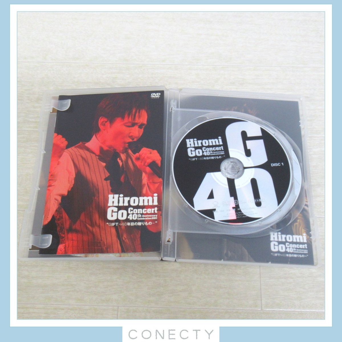 [2枚組DVD] 郷ひろみ Hiromi Go Concert 40th Anniversary Celebration 2011 “GIFT 40年目の贈りもの ”(初回生産限定盤)【I3【SP_画像4