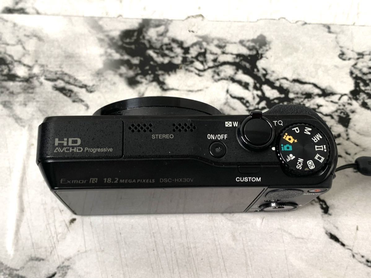 SONY Cybershot コンパクトデジタルカメラ DSC-HX30V ブラック 現状品_画像4