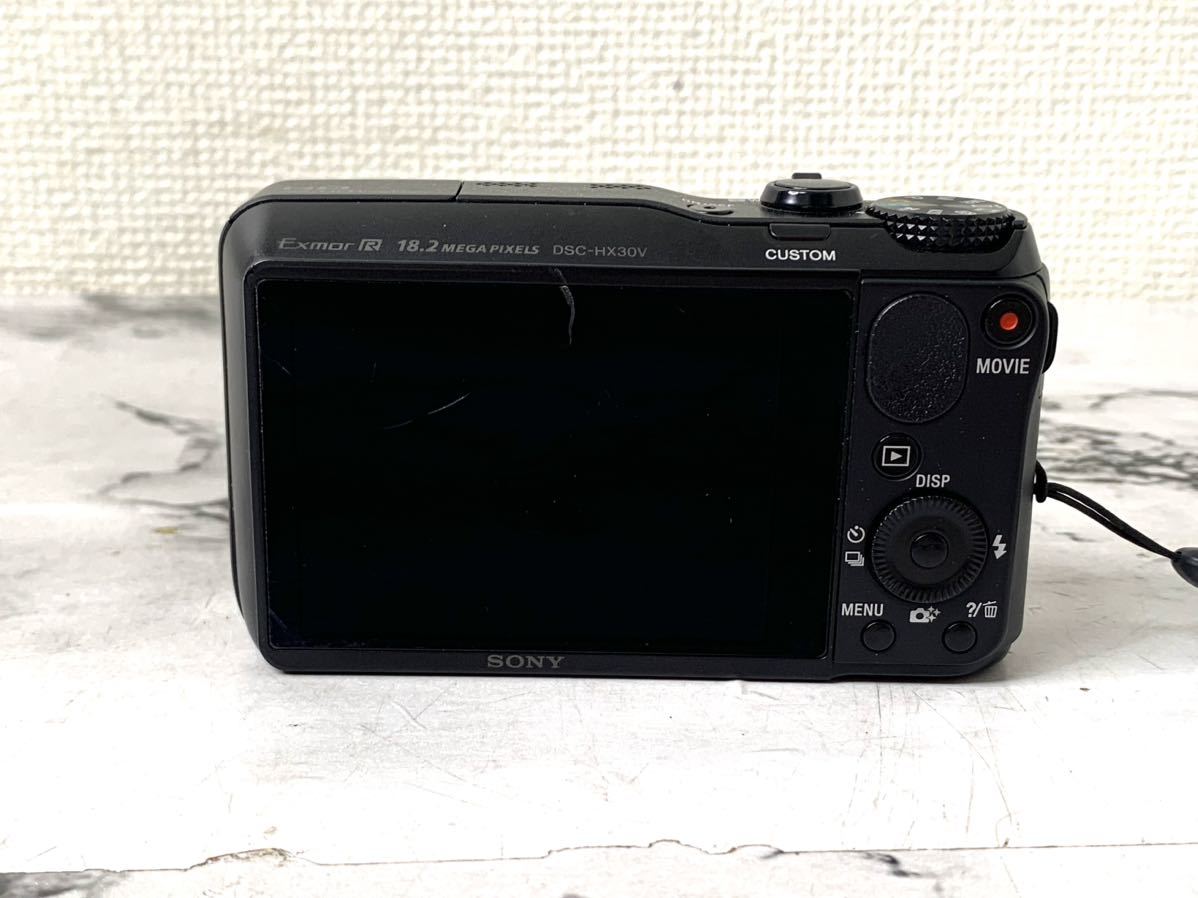 SONY Cybershot コンパクトデジタルカメラ DSC-HX30V ブラック 現状品_画像3