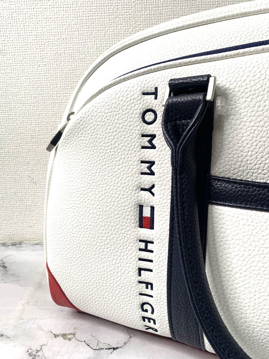 ★極美品★TOMY HILFIGER/トミーヒルフィガー ボストンバッグ スポーツバッグ 大容量 ホワイト _画像5