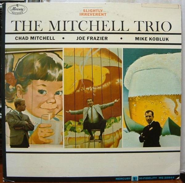 FOLK 即決LP CHAD MITCHELL TRIO SLIGHTLY IRREVERENT チャド・ミッチェル