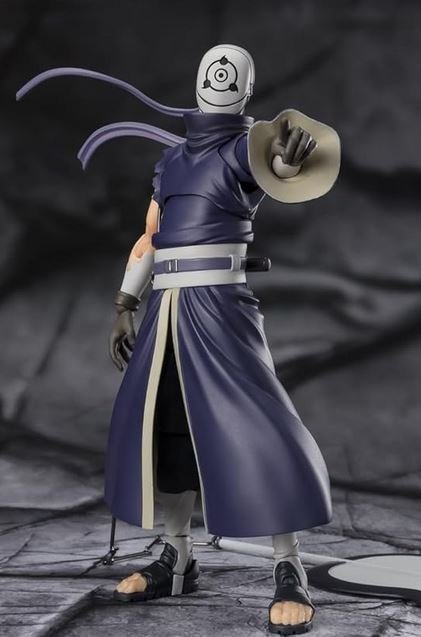 S.H.フィギュアーツ NARUTO-ナルト- うちはオビト-虚ろなる絶望の夢- 約155mm ABS&PVC製 塗装済み可動フィギュア_画像4