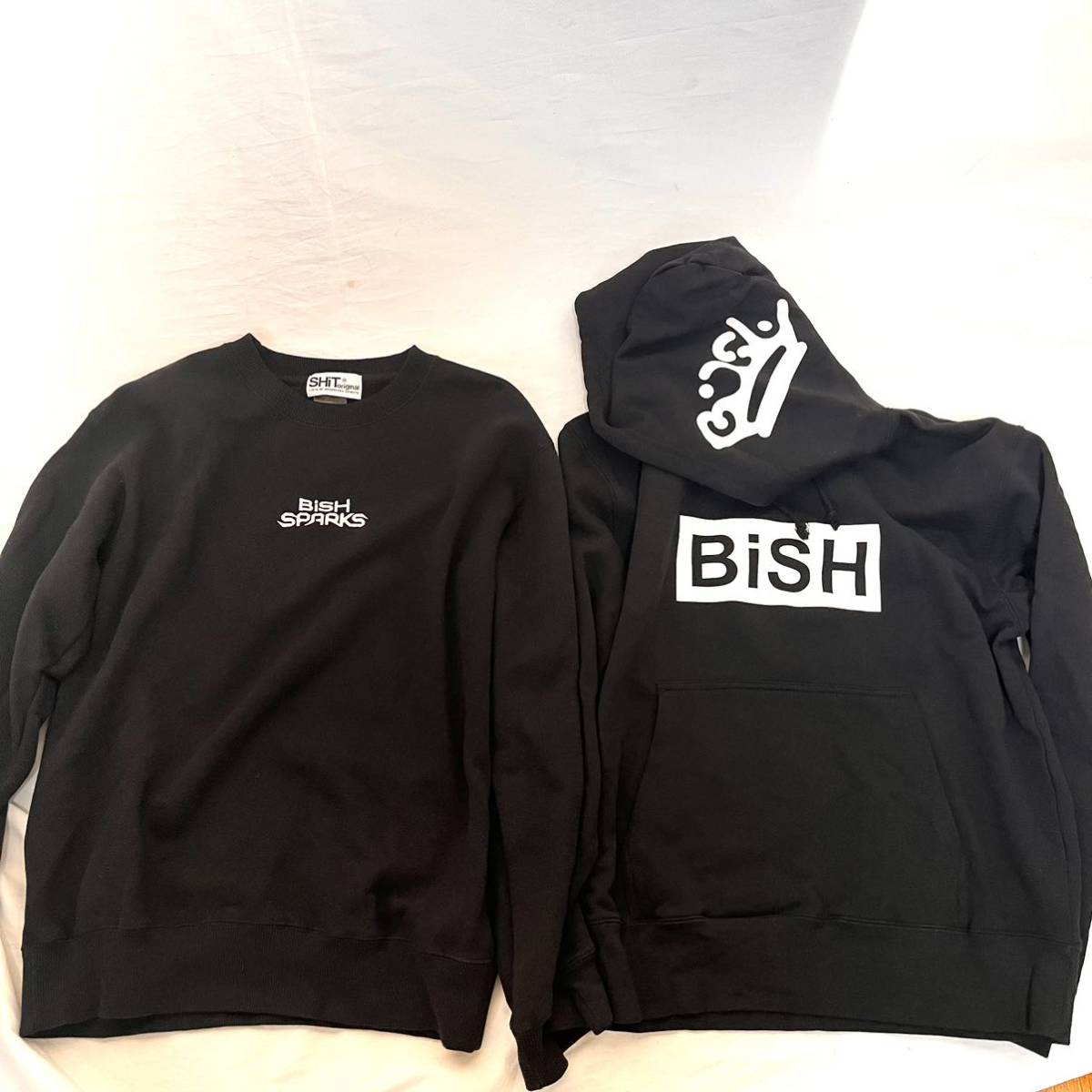 送料無料 BiSH ピクセルパーカー sparks 刺繍スウェット ツアー 送料無料 BiSH ピクセルパーカー sparks 刺繍スウェット ツアー