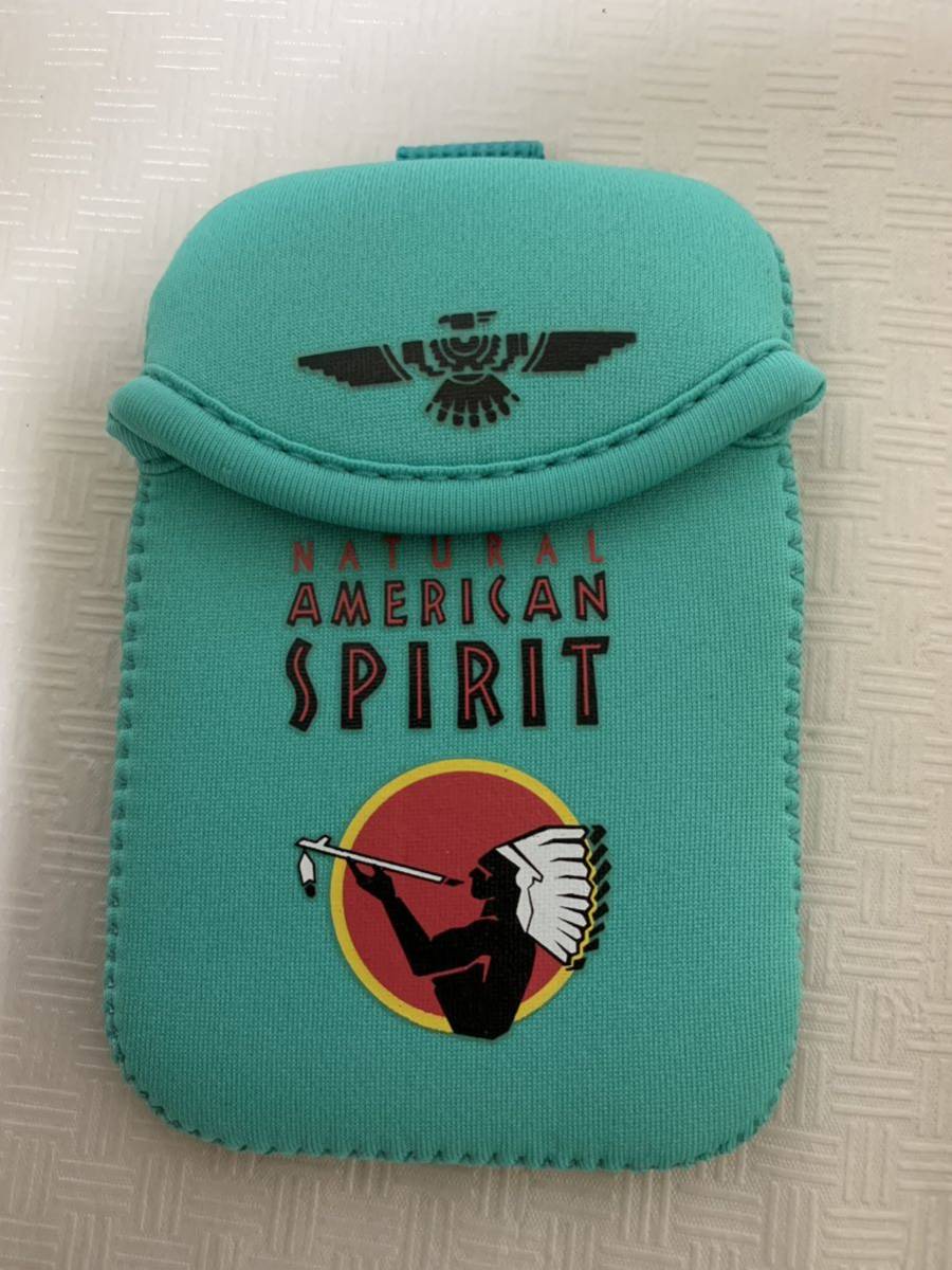 NATURAL AMERICAN SPIRIT ナチュラル アメリカンスピリット ソフトケース2個セット/煙草入れ シガーケース小物入れ等/ノベルティ/保管品_画像3