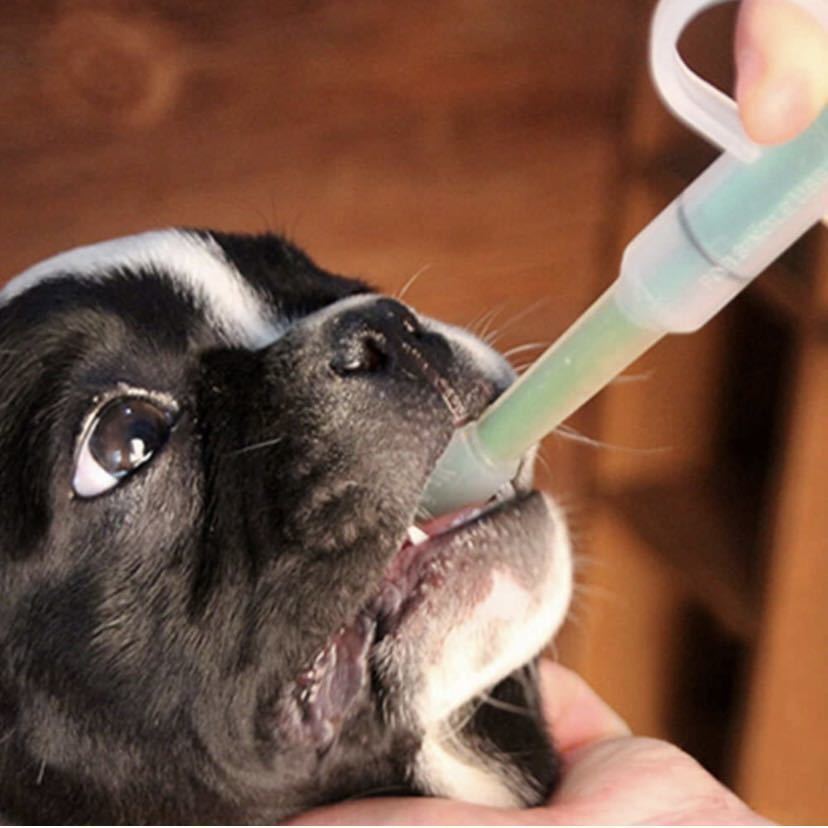 ペット 投薬器 給水 シリンジ 介護補助 流動食 給水器 犬猫用 ペットピル 摂食ツール 経口投薬器 Bの画像2
