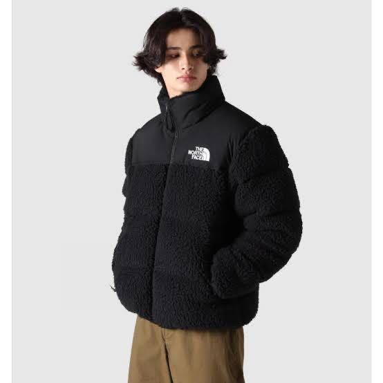 新品　日本未発売　ノースフェイス　シェルパ　ヌプシ　XXL ブラック　黒　もこもこ　Nuptse ダウンジャケット 1996