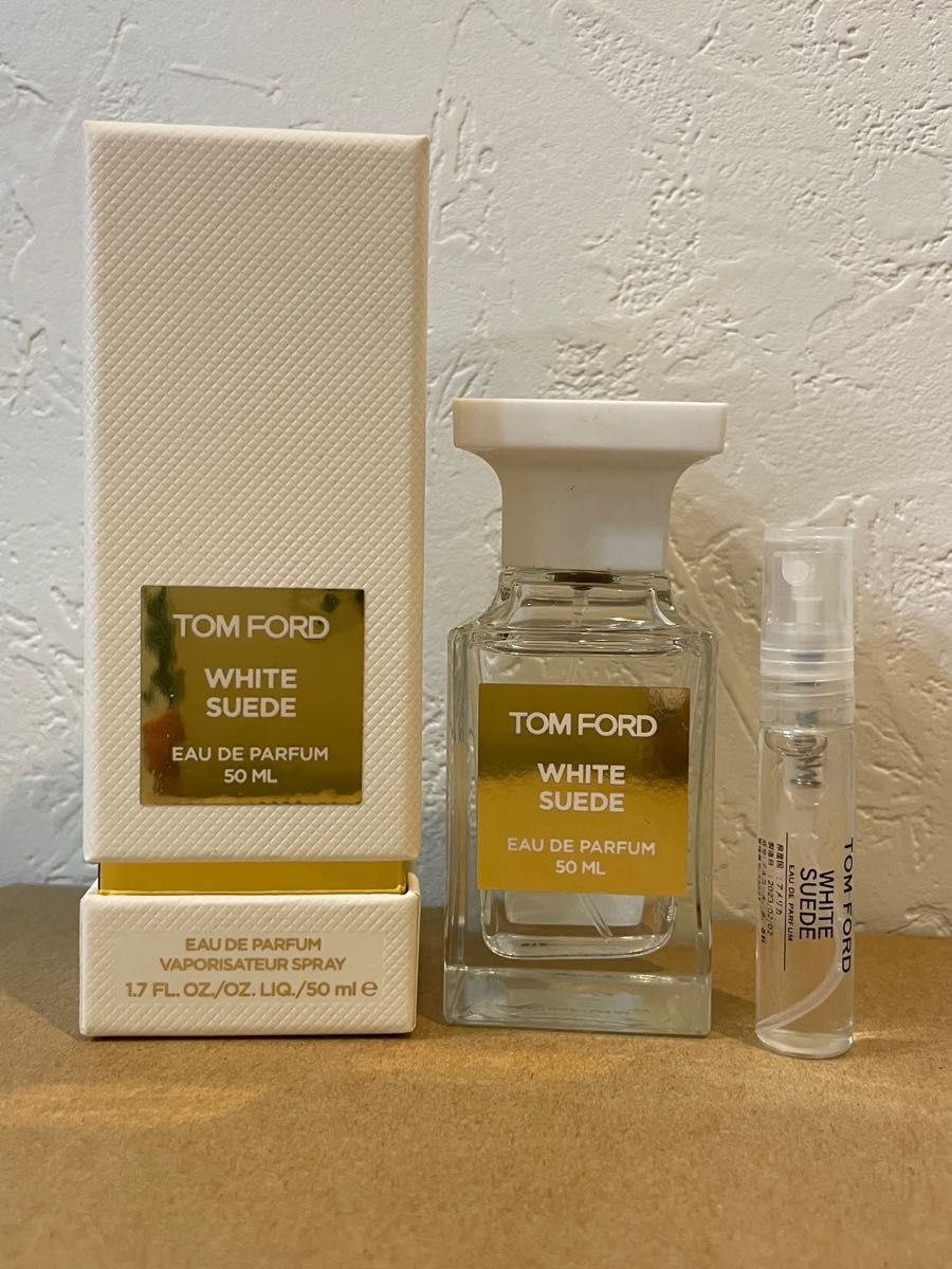 新品 お試し　香水 トムフォード　ホワイト　スウェード　TOMFORD WHITE SUEDE  オーデパルファム　5ml