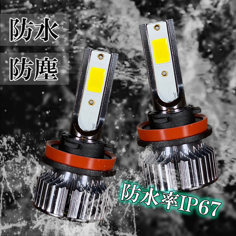 ワゴンRスティングレー MH 21S 22S 23S 34S 35S 44S 55S LEDフォグランプ グリーン H8 H11 H16 緑 LED バルブ 後付け_画像7