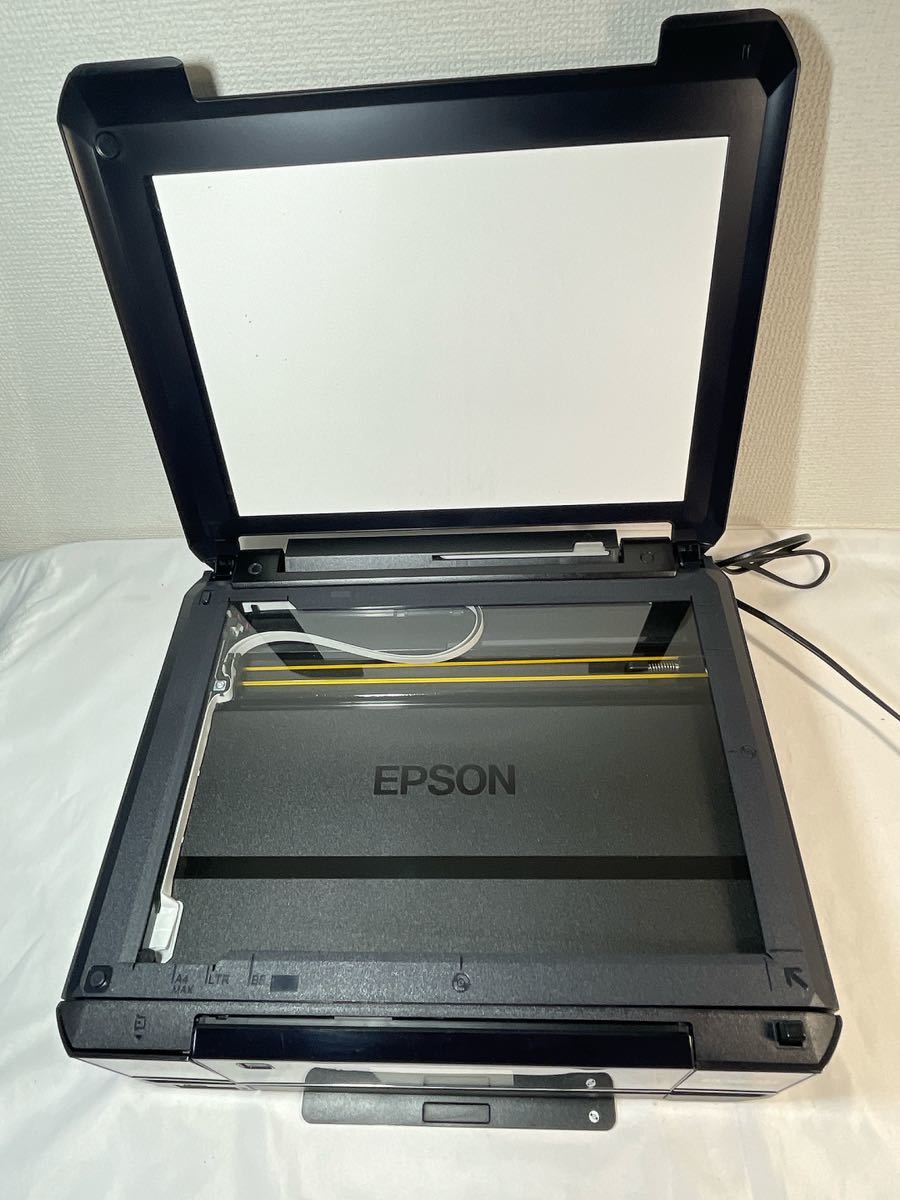 ■FR554 EPSON EPSON カラリオ EP-805A インクジェット プリンター 通電確認済 インクOK_画像2