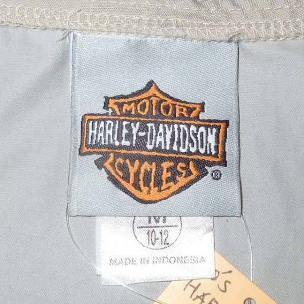 ★送料込み★ 00's ヴィンテージ キッズ 古着 HARLEY DAVIDSON ハーレーダヴィッドソン ナイロン セットアップ モーターサイクル 子供服_画像5