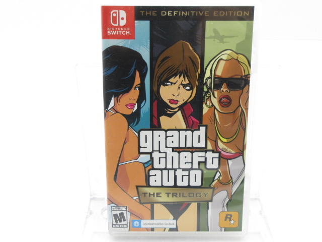 d41103-ty [送料280円] 中古○Switch Grand Theft Auto: The Trilogy 輸入盤 [037-231116]_画像1