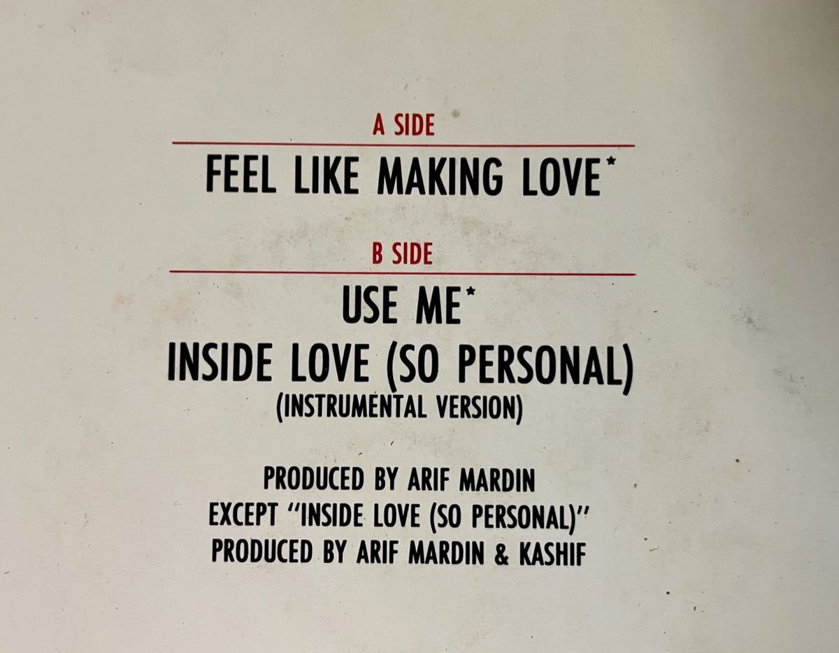 GEORGE BENSON / FEEL LIKE MAKING LOVE 他 中古盤12インチの画像3