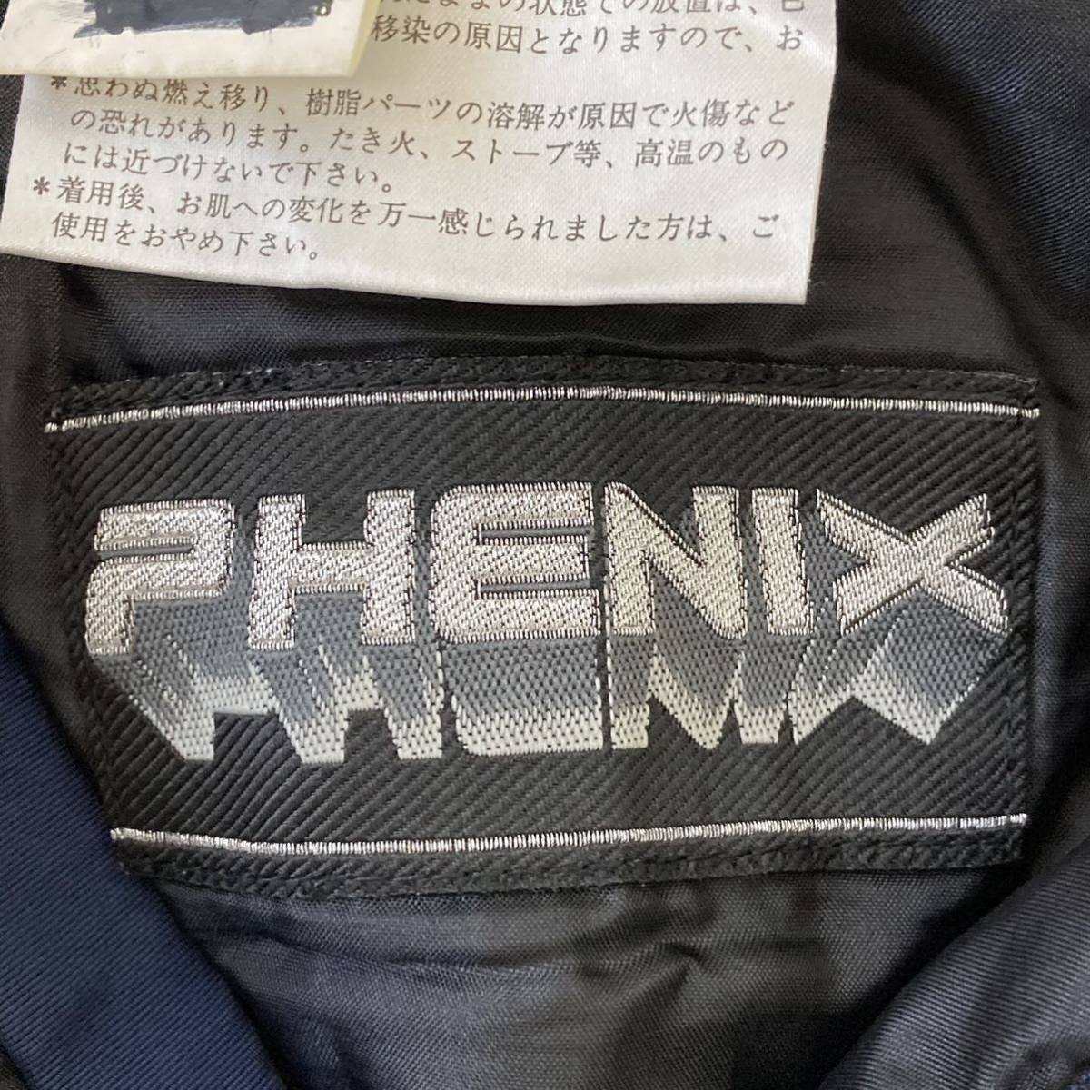 【PHENIX】フェニックス スノー ウェア スキー パンツ スノボ サスペンダー ナイロン100% 中綿 防寒 ネイビー メンズ ボトムス S/731UU_画像8