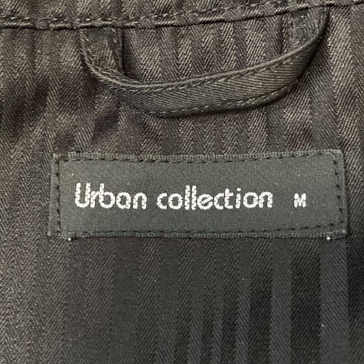 【Urban collection】アーバンコレクション ジップアップ ブルゾン ライダース ジャケット カジュアル ブラック メンズ 上着 M/959UU_画像8