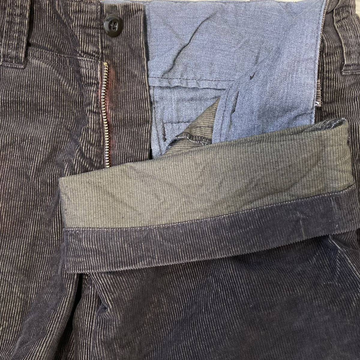 【BARTACK WORK CLOTHING DEPT】バータック コーデュロイ カーゴパンツ ミリタリー アメリカ ボトムス ブラウン メンズ M/1402UU_画像5
