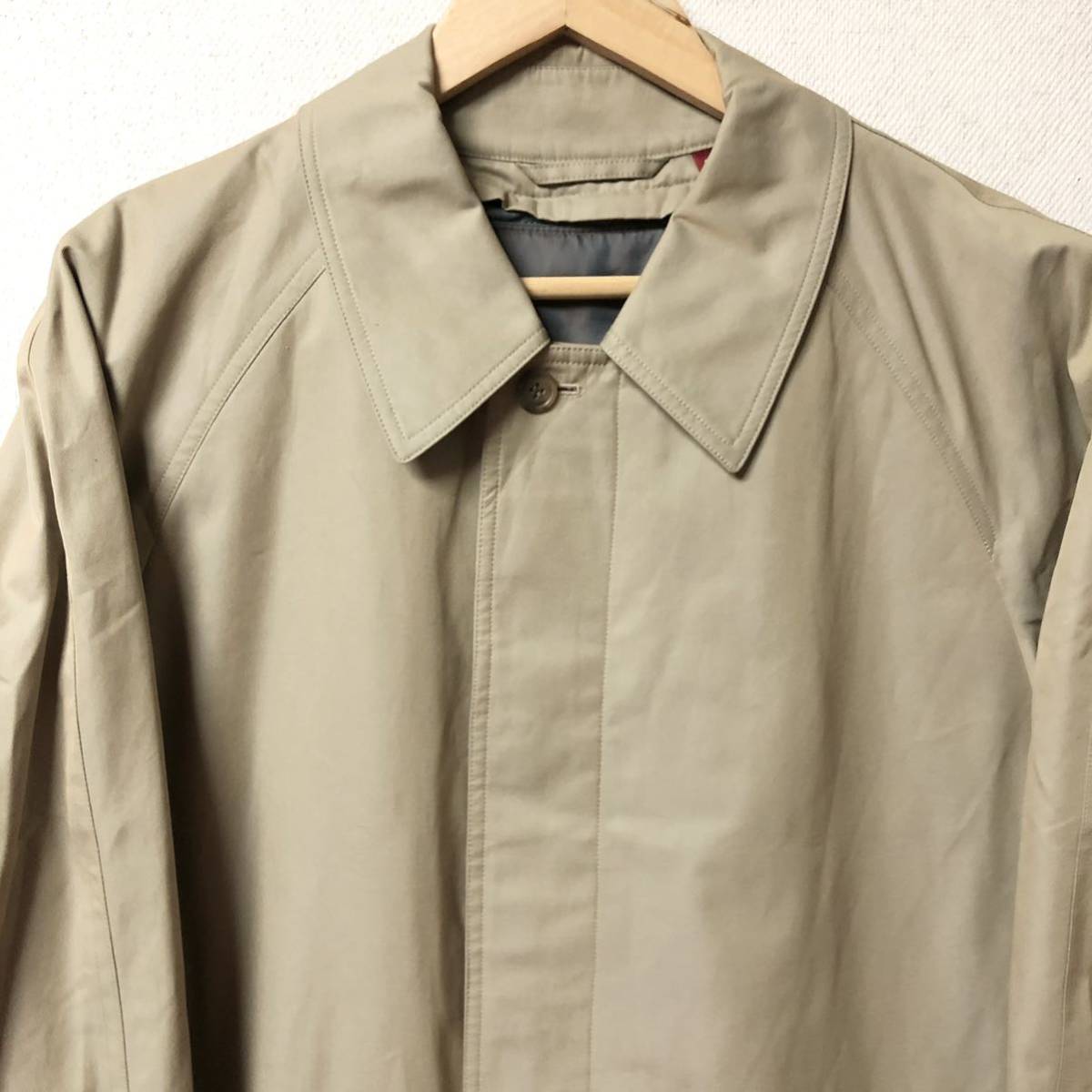 [D*URBAN] Durban turn-down collar coat men's liner beige business outer center vent wool . tops 98B-5/1946BB
