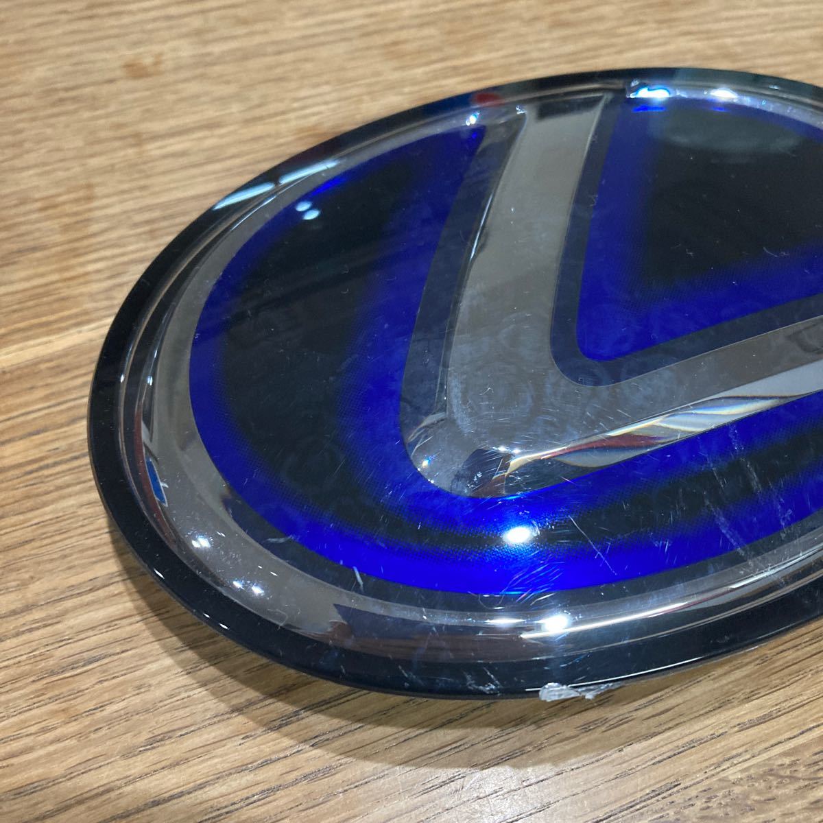  оригинальный товар LEXUS Lexus передний эмблема нагрев голубой 53141-48100 53141-48110 - 6