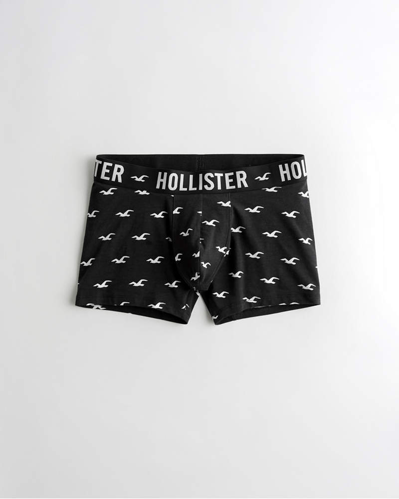 * 新品 HOLLISTER ホリスター ボクサー ブリーフ トランクス パンツ L / Black *_画像1