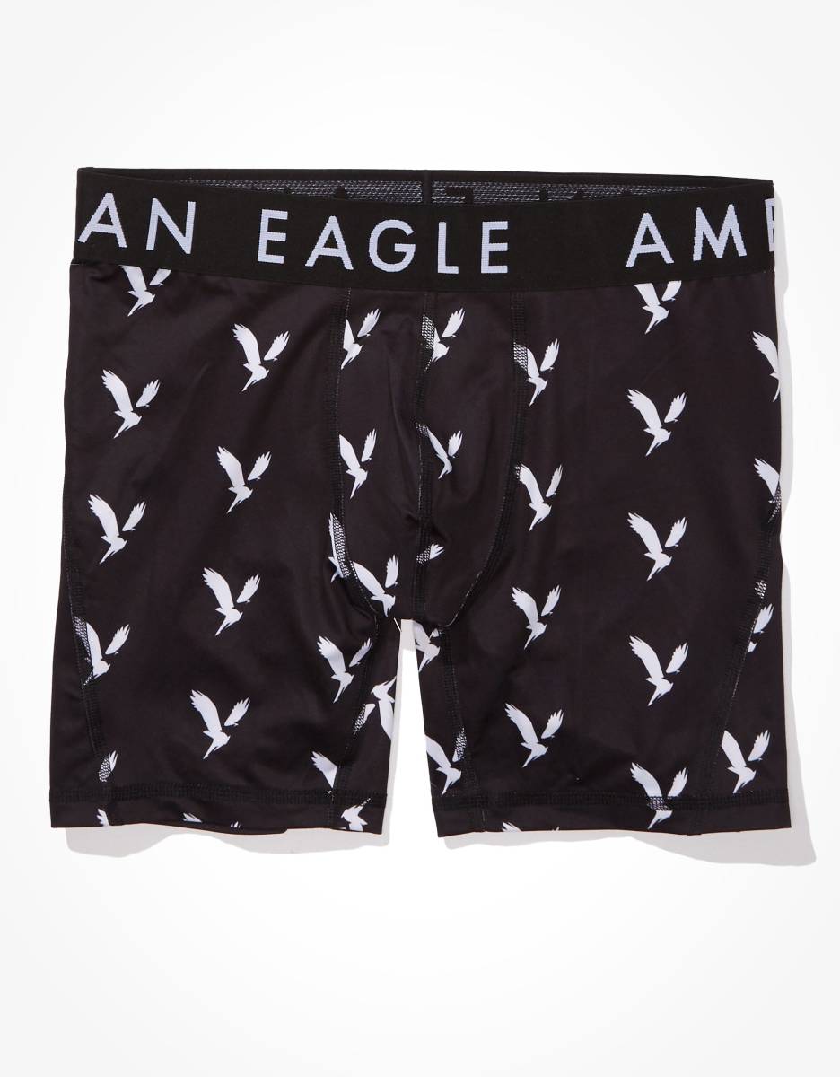* ラスト * AE アメリカンイーグル ボクサーブリーフ トランクス AEO Eagle 6" Flex Boxer Brief L / Black *