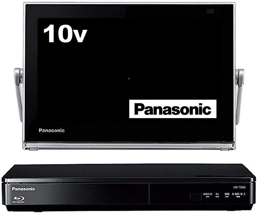 【Panasonic】 UN-10TD6-K 10V型 ポータブル地上・BS・110度CS 防水 デジタルテレビ　 BDプレイヤー機能付きHDDレコーダー搭載 未使用品_画像1