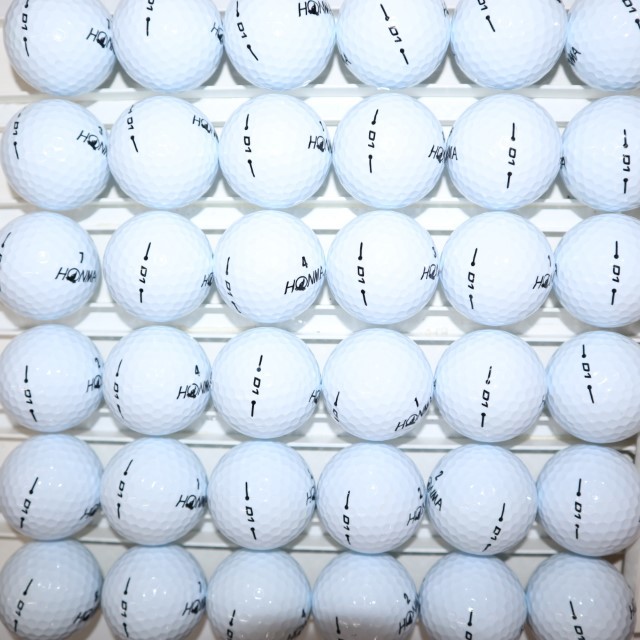Aランク 36個 D1 2020年モデル 良品 ホンマ ホワイト HONMA ロストボール ゴルフボール 送料無料 snt_画像3