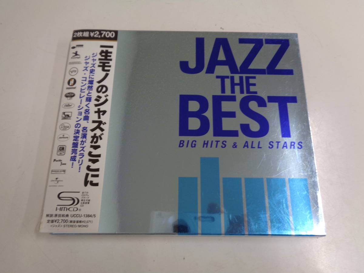 JAZZ THE BEST BIG HITS & ALL STARS CD2枚組 一生モノのジャズがここに ジャズ・ザ・ベスト ビッグ・ヒッツ ＆ オールスターズの画像1
