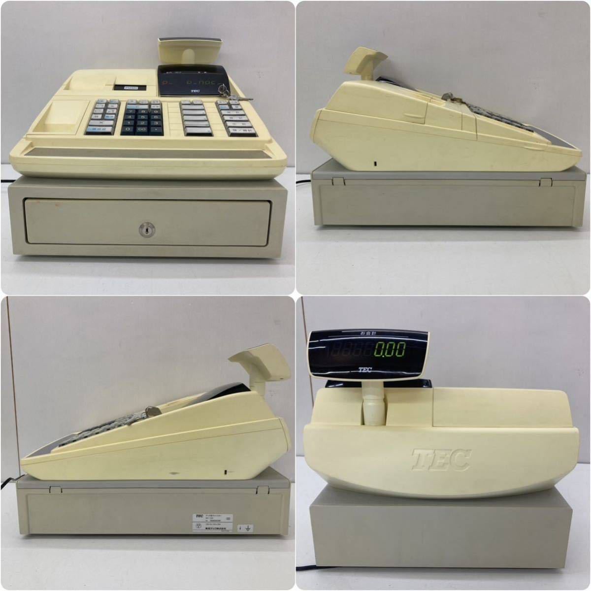 ①TEC 東芝テック 電子 キャッシュレジスター MA-500 ドロア ①TEC 東芝テック 電子 キャッシュレジスター MA-500 ドロア