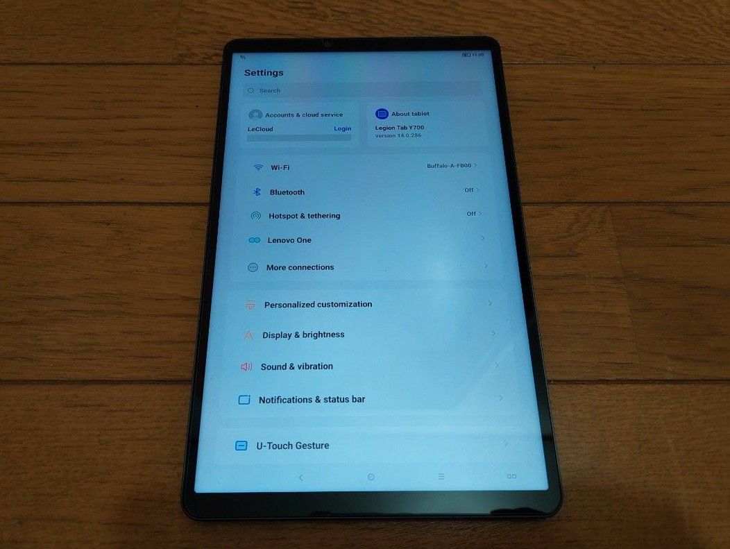 Lenovo LEGION Y700 8GB 128GB TB-970F 海外版 日本語化お渡し Lenovo LEGION Y700 8GB 128GB TB-970F 海外版 日本語化お渡し