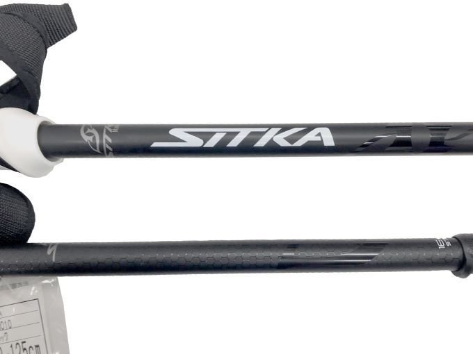 [ liquidation price ]SITKA/sika aluminium TL paul (pole) /BLACK(100-125cm) new goods 