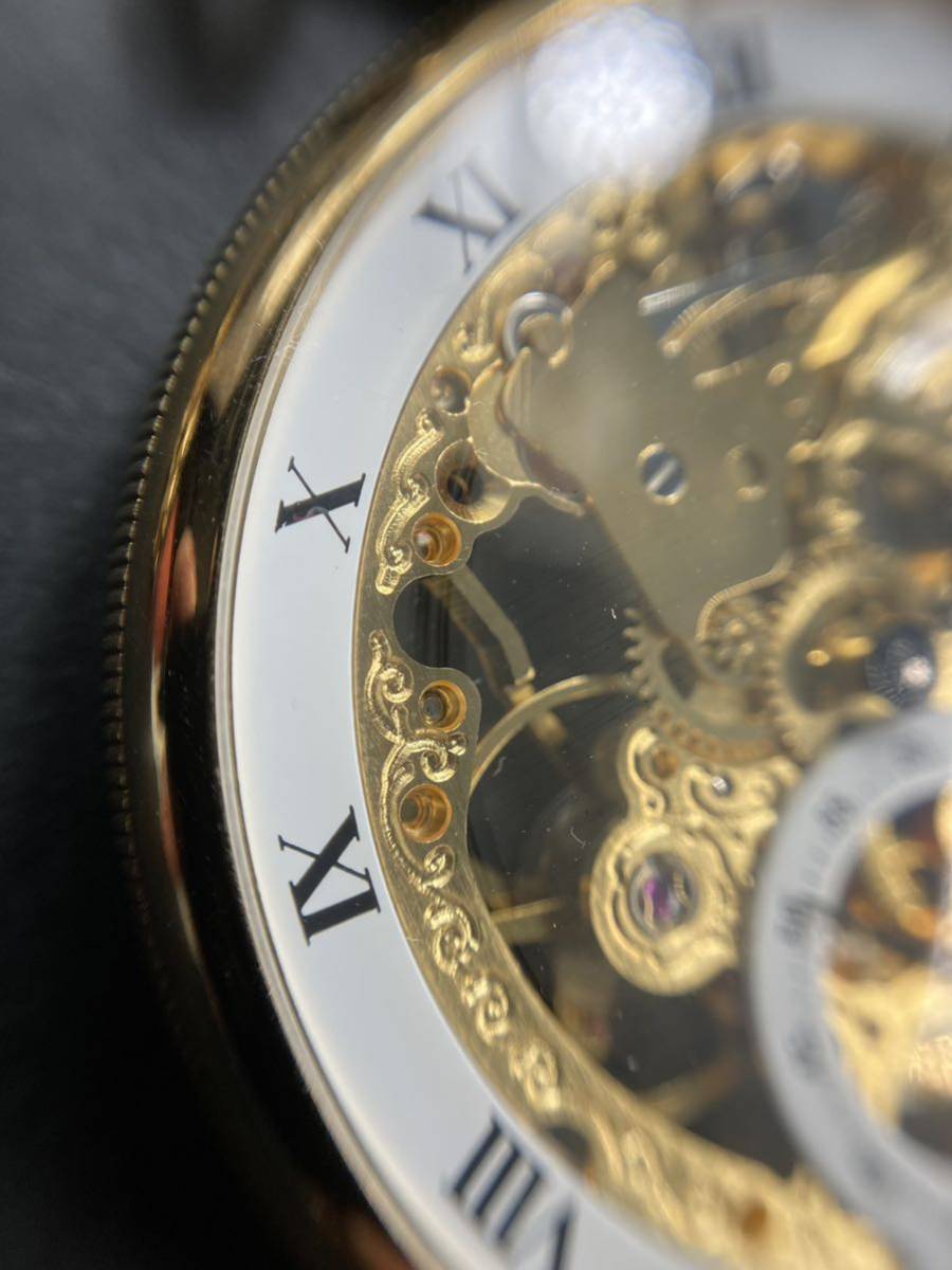 長期保管品 ライカLEICA懐中時計 70周年記念1983年 pocket watch カメラ camera アンティーク antique 動作確認の画像4