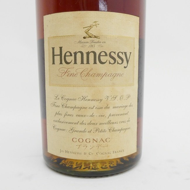 Hennessy　ヘネシー VSOP　スリムボトル　グリーン FINE CHAMPAGNE 700ml 40%〈M330〉_画像4