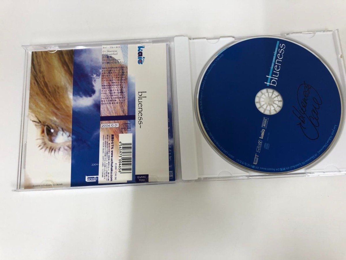 ★　【CD kaie petit Album blueness GREEN VISION MUSIC 2004年】115-02311_画像2