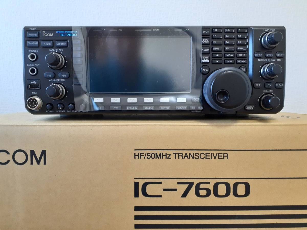 HFトランシーバー　ＩＣＯＭ ＩＣ－７６００/１００Ｗ機_画像2